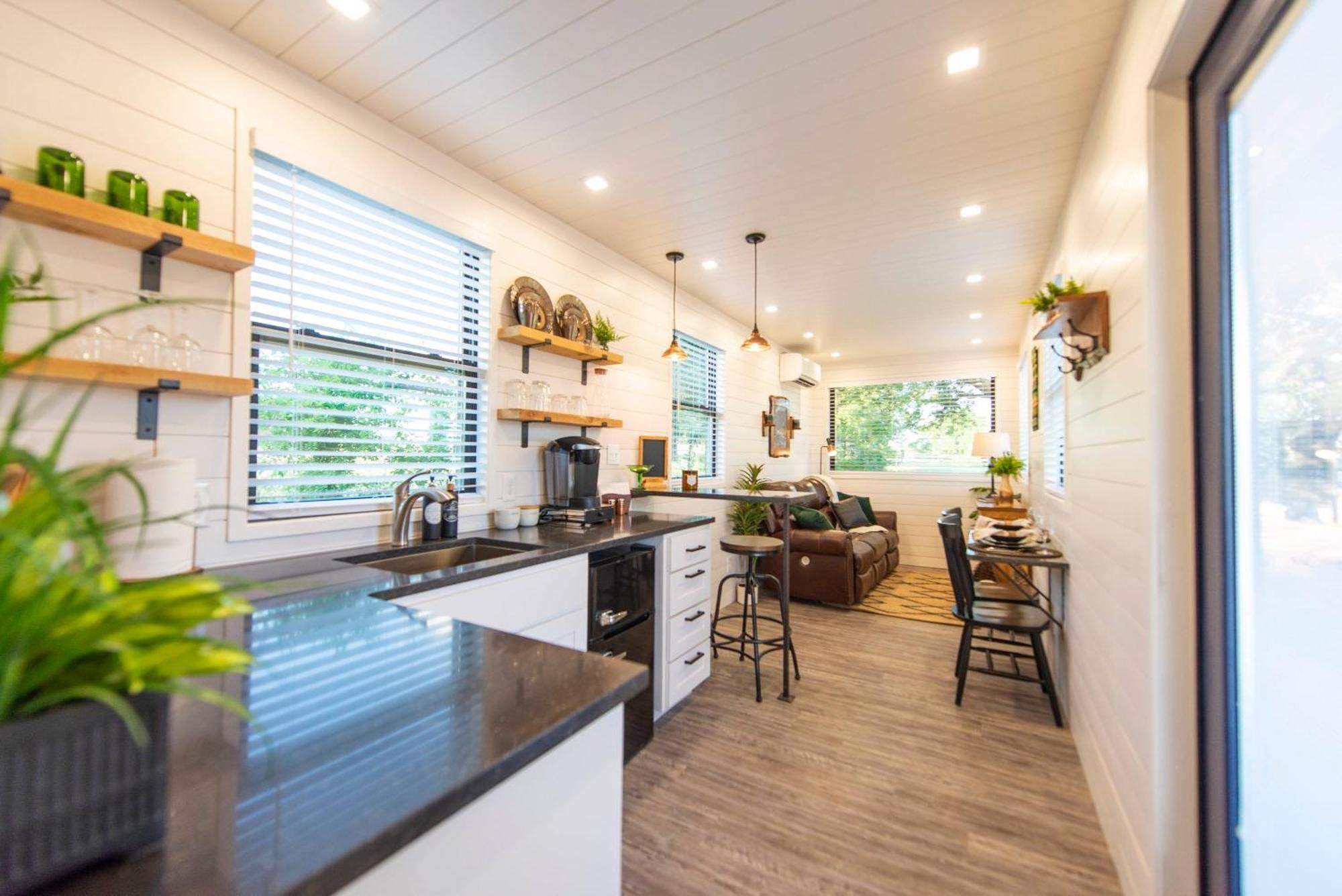 Villa The Woods- Container Tiny House 12 Min To Magnolia/Baylor/Downtown Bellmead Exterior foto